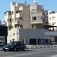 Shops for sale on one of Larnacas main roads currently with a good yield as it is rented out to a bank