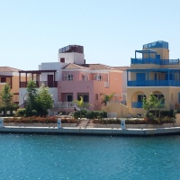 A 3 bedroom villa with private swimming pool and private berth for sale in Luxury developement in Limassol