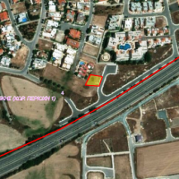 551 m2 residental plot in Oroklini