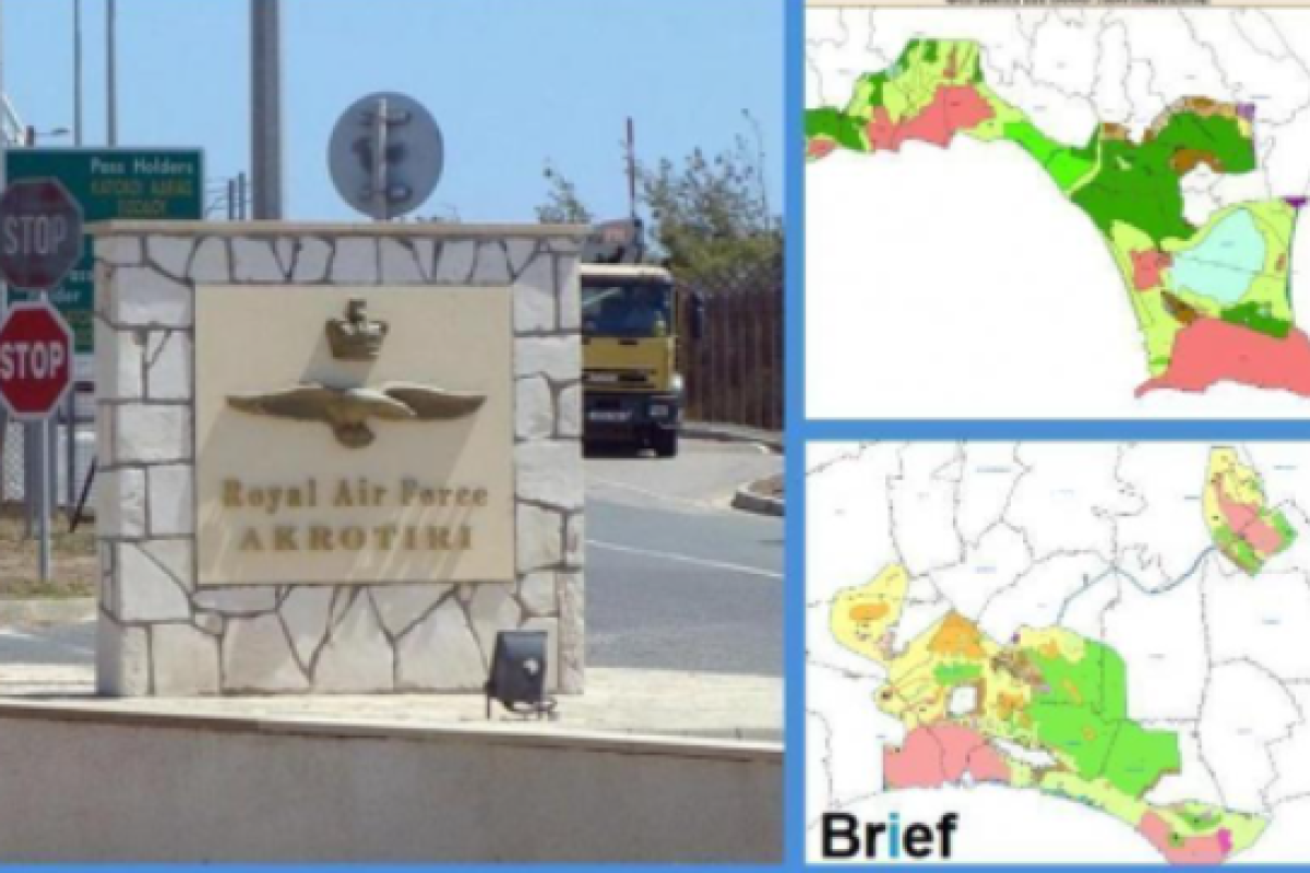 How to develop Akrotiri & Dhekelia / Urban Zones-MAPS