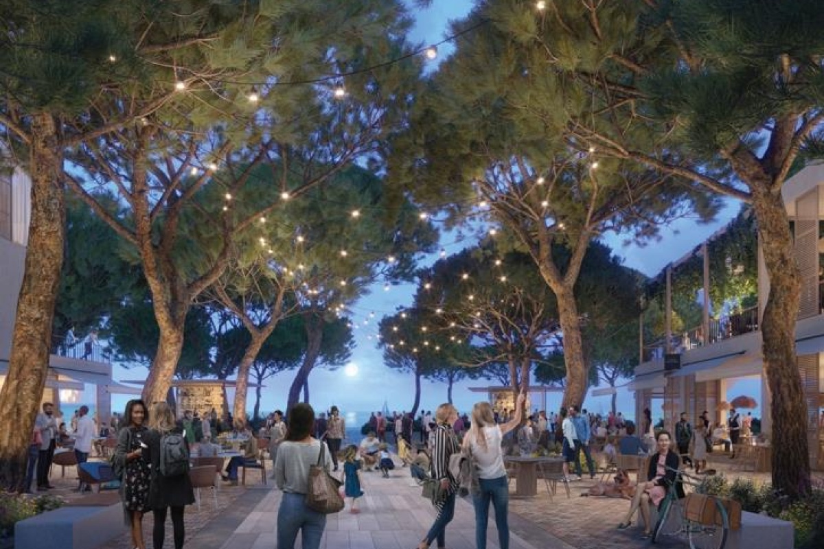 The "Larnaca of tomorrow" comes from the future