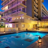Beautiful beachfront ground floor apartment for sale located in the Amathus area of Limassol