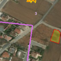 734m2 corner plot for sale in a quiet location in Xylotymbou