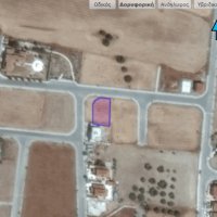 A 551m2 corner plot for sale in Pyla a few minutes drive from the sea