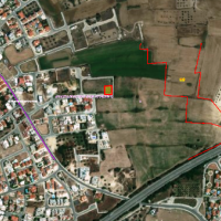 664 m2 residental plot in Oroklini