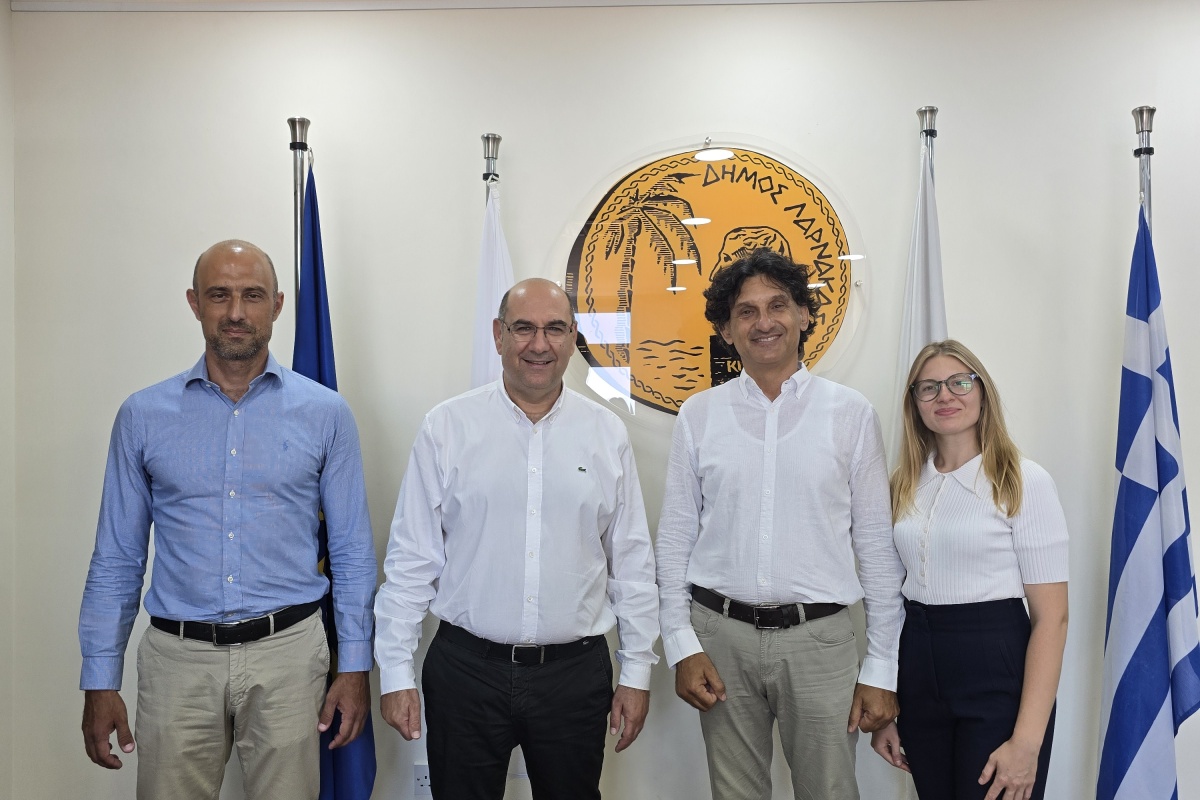 Palourtis Real Estate Agents Ltd and NewZoe Developers Support Larnaka Municipality’s Tree Planting