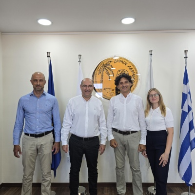 Palourtis Real Estate Agents Ltd and NewZoe Developers Support Larnaka Municipality’s Tree Planting