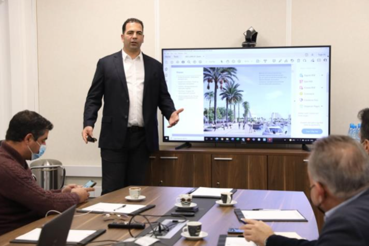 The master plan for Larnaca Marina Port was closed